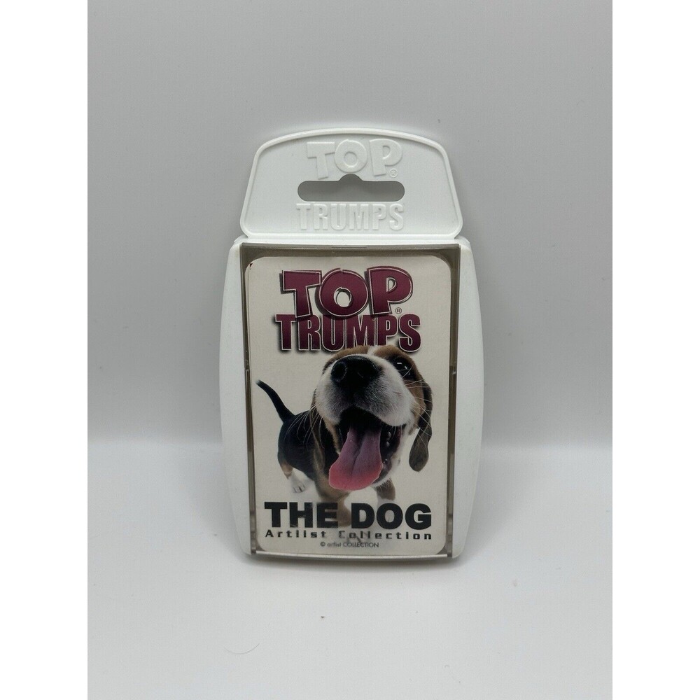 Top Trumps Play & Discover “The Dog" Artlist Collection Game 33 Cards In Case
